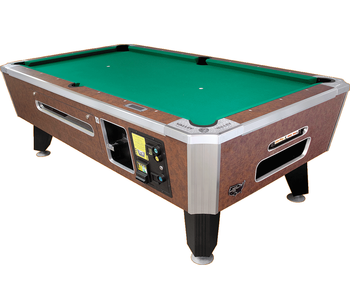 Our Products - Automatic Coin Vending - Pool Tables