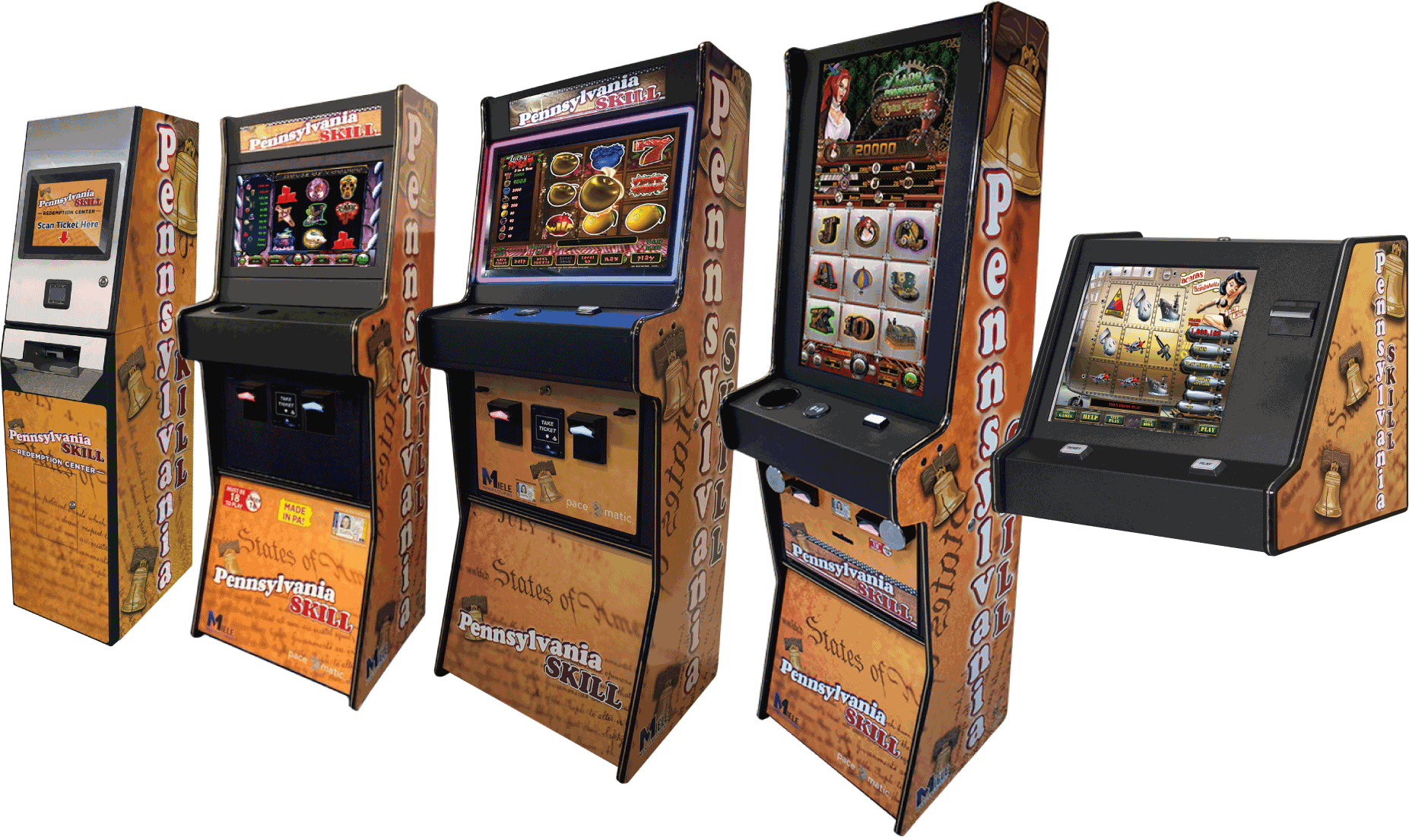 Our Products - Automatic Coin Vending - PA Skill Games